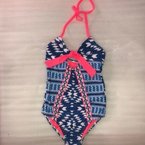 Justice Tribal one piece swim suit